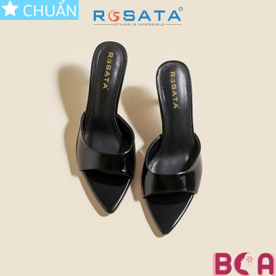 Dép guốc gót nhọn cao 5 phân RO663 ROSATA tại BCASHOP tôn dáng, êm chân kết hợp mũi nhọn tinh tế và thời trang