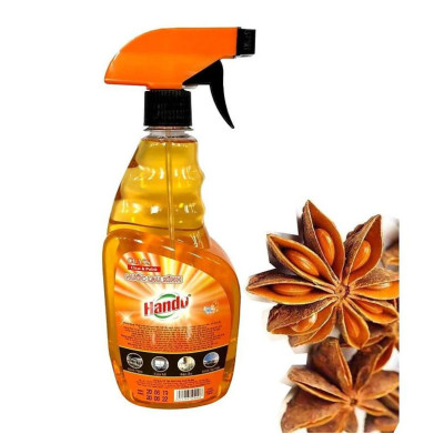 Nước lau kính hương quế 680ml