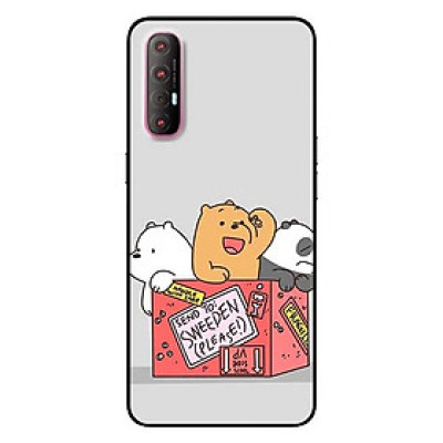 Ốp lưng dành cho Oppo Reno 3 Pro mẫu 3 Chú Gấu 2