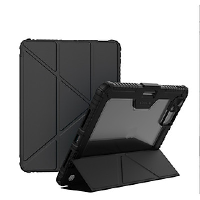 Bao da cho iPad Pro 11 inch M4 2024 / iPad Pro 13 inch M4 2024 Nillkin Bumper Leather Case Pro (Có khe cắm bút Apple Pencil) - Hàng chính hãng