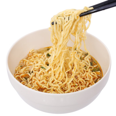 Thùng 30 gói mì khoai tây Omachi tôm chua cay 5 sao 78g