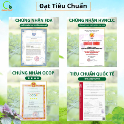 Rau Má Uống Liền Sấy Lạnh Nguyên Chất Hộp 6 Tuýp - Mát gan, detox, giảm mụn, giảm cân, giải nhiệt