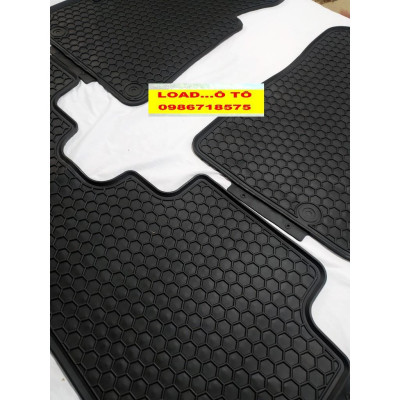 Thảm Lót Sàn Cao Su Đúc Xe Toyota Vios 2022-2019 Mẫu Tổ Ong Cao Cấp, Không Mùi