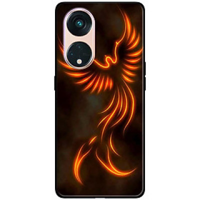 Ốp lưng dành cho Oppo Reno 8T 4G - Reno 8T 5G - Reno 10 5G - Reno 10 Pro 5G - Phượng Hoàng - Hàng Chính Hãng