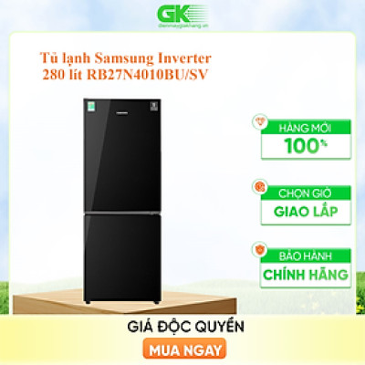Tủ lạnh Samsung Inverter 280 lít RB27N4010BU/SV - HÀNG CHÍNH HÃNG