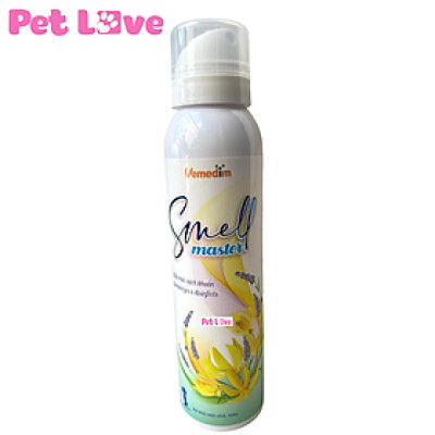 Xịt khử mùi chó mèo Vemedim Smell Master (chai 150ml)