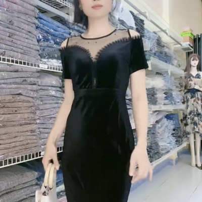 Đầm ôm body hở vai cao cấp Myqlothing.