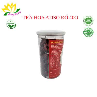 TRÀ HOA ATISO ĐỎ HŨ 40G - HƯƠNG SEN VIỆT