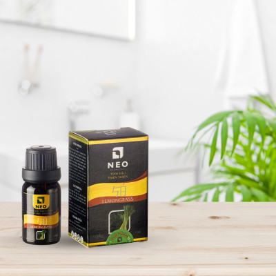 Tinh Dầu Sả Java nguyên chất NEO - Tinh dầu sả java xua đuổi côn trùng, làm đẹp, xông phòng, - 10ml