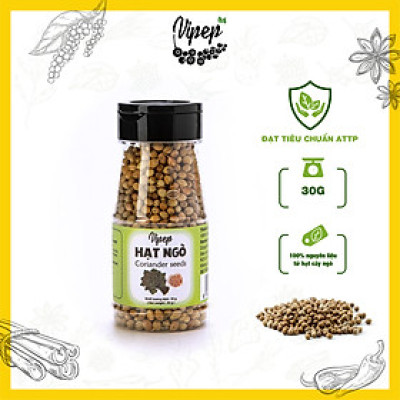 Hạt Ngò Tự Nhiên Vipep Hũ Nhựa 30g