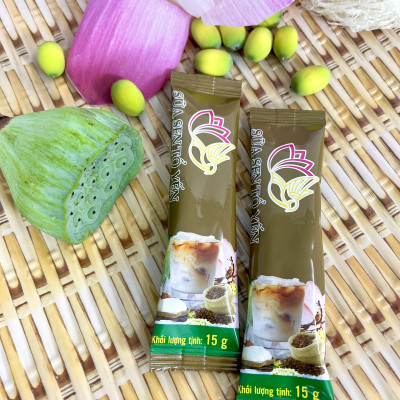 Sữa sen tổ yến vị cà phê Thiên Gia Phúc 150g 10 gói (Hộp cứng)