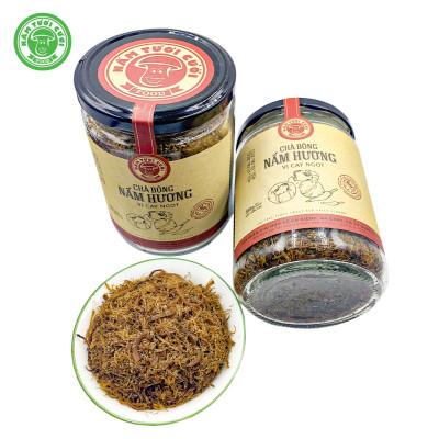 Chà Bông Nấm Hương Vị Cay Ngọt 100g Nấm Tươi Cười