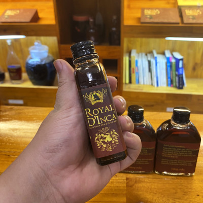 100ml chai thử - Rượu Sâm Maca & Thảo mộc - Royal D