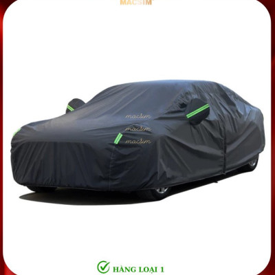 Bạt phủ ô tô Mercedes GLE nhãn hiệu Macsim sử dụng trong nhà và ngoài trời chất liệu Polyester - màu đen