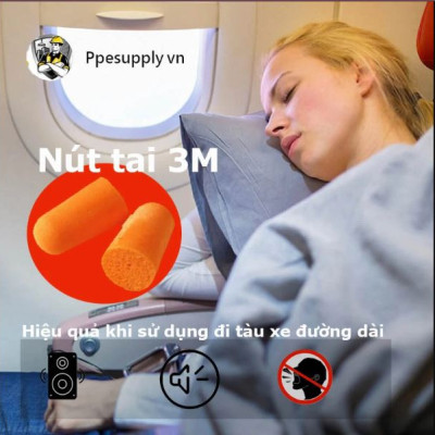 Nút tai dạng bọt xốp không dây giảm ồn 3M 1100 