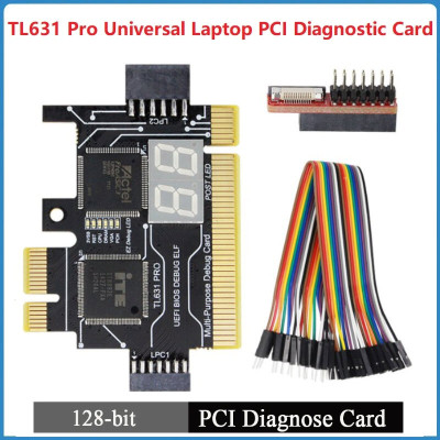 ROGTZ - Card Phân Tích Chẩn Đoán Lỗi Bàn Phím PC Laptop TL631 PRO 130 nanometer actel ProASIC3 flash memory series Module dạng BGA LED hiển thị thông tin CPU RAM VGA Tương thích mọi thiết bị Kết nối cổng LPC PCI PCI-E Mini PCI-E - Hàng Chính Hãng