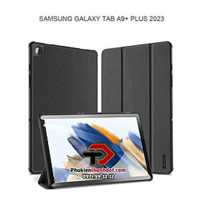 Bao da cho SamSung Galaxy Tab A9+ Plus 2023 chính hãng Dux Ducis Domo viền mềm chống sốc - Hàng chính hãng 