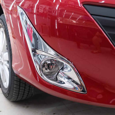Ốp Viền Đèn Gầm Trước Sau Xe Mạ Crom Dành Cho Ô Tô Vios 2019 2020