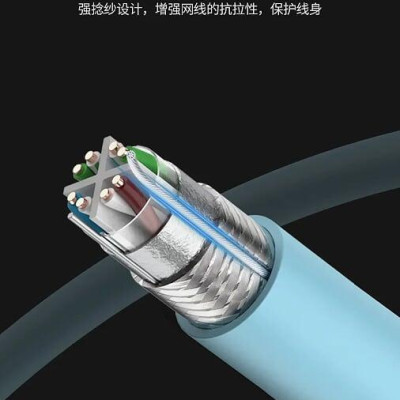 Ugreen UG70317NW124TK 305M Cáp mạng S/FTP CAT6 Engineering Version 0.58mm Pure Copper Wire Core 23AWG - HÀNG CHÍNH HÃNG