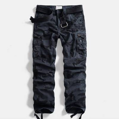 Quần dài kaki túi hộp phong cách Retro_dã ngoại