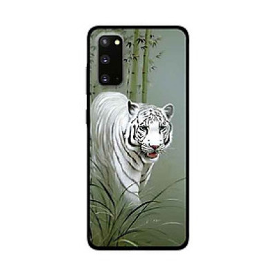 Ốp Lưng Dành Cho Samsung Galaxy S20 mẫu Nền Hổ mẫu 4 - Hàng Chính Hãng