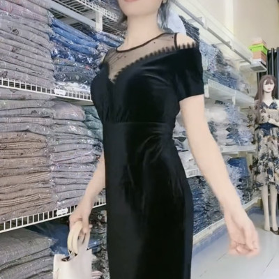 Đầm ôm body hở vai cao cấp Myqlothing.