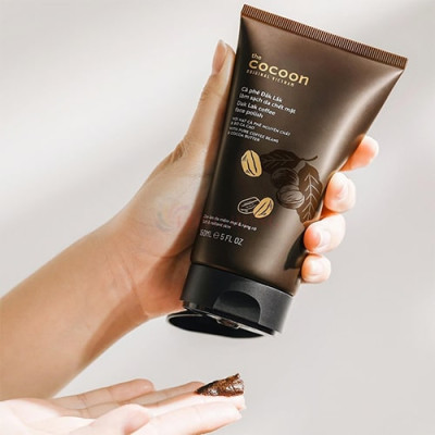 Tẩy tế bào chết mặt cà phê Đắk Lắk Cocoon làm sáng da (150ml) - Hàng chính hãng