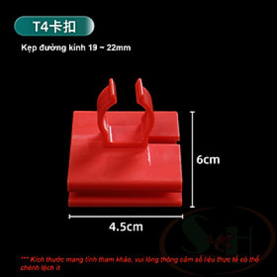 Kẹp DIY giữ đèn ống đa năng T4 / T5 / T8 giữ đèn thủy tinh tròn bể cá gioằng kiềng