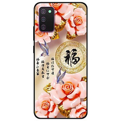 Ốp lưng dành cho Samsung Galaxy A02s mẫu Hoa Bướm