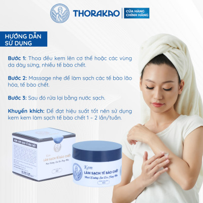 Kem Thorakao Làm Sạch Tế Bào Chết 45G