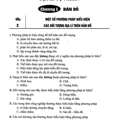 Trắc Nghiệm Địa 10 (Lí Thuyết Và Thực Hành) (Tái Bản)