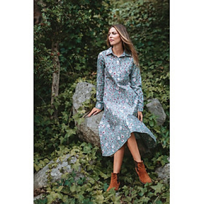 Maxi Sơ Mi Cotton Isla Bonita