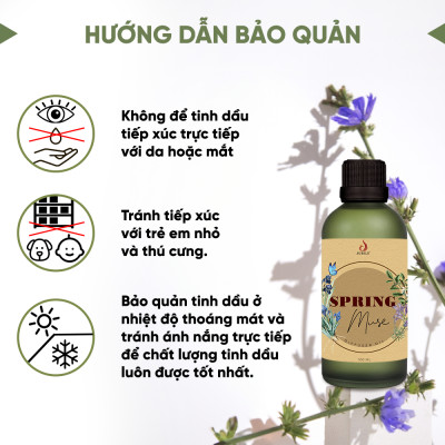 Cozy Bloom - Tinh Dầu Xông Máy, Tinh Dầu Thơm Phòng Thiên Nhiên 100ml Cao Cấp, Sang Trọng