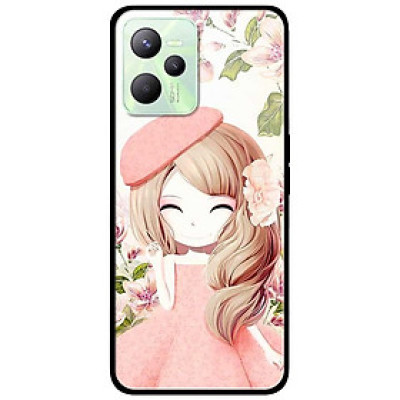 Ốp lưng dành cho Realme C35 mẫu Anime Cô Gái Bánh Bèo