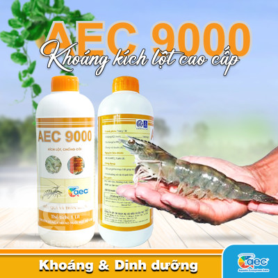 A-EC 9000: Giải pháp giúp tôm lột xác nhanh, vỏ cứng chắc, hạn chế rớt cục thịt cho tôm cá