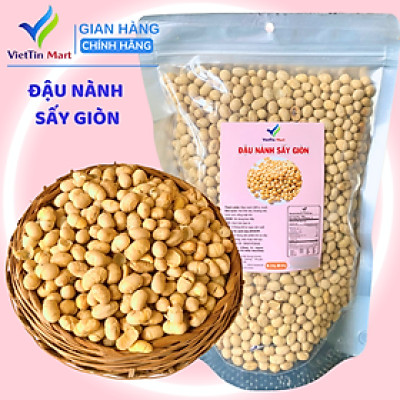 Đậu Nành Sấy Giòn Viettin Mart 2kg
