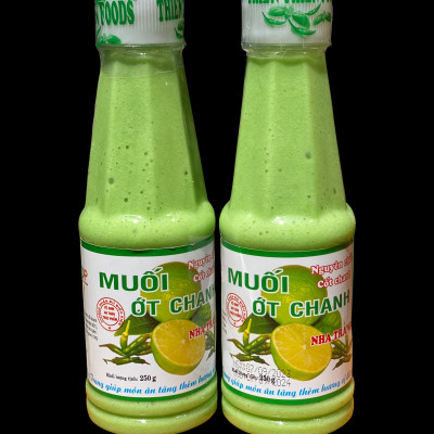 Muối Ớt Chanh Xanh 250g, Muối Chấm Hải Sản Nha Trang Thương Hiệu Thiên Thiên Food