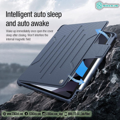BAO DA DÀNH CHO IPAD A16 Gen 11 2025 , Gen 10 hiệu NILLKIN BUMPER SNAPSAFE - Hàng chính hãng