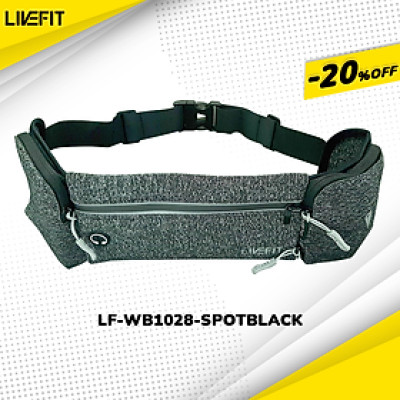 Túi đeo hông chạy bộ LiveFit cao cấp - Running Belt - WB1028