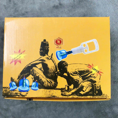 Bộ Giác Hơi, Loại 12 Ống, Bộ Giác Hơi Không Dùng Lửa, Giảm Đau Lưng, Nhức Mỏi