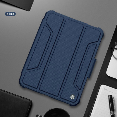 Bao da cao cấp cho iPad Mini 7 hãng Nillkin Bumper Leather có nắp bảo vệ camera - Hàng nhập khẩu