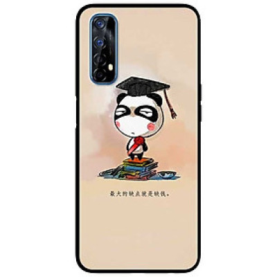 Ốp lưng dành cho Realme 7  mẫu Gấu Trúc Tốt Nghiệp