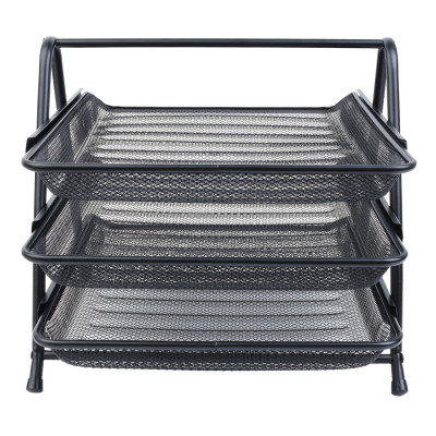 Khay Đựng Hồ Sơ Toppoint 3 Tầng HY62001A - Màu Ngẫu Nhiên