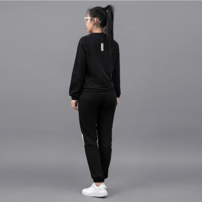 Bộ nỉ nữ AM màu đen BNW221-00 Sport1