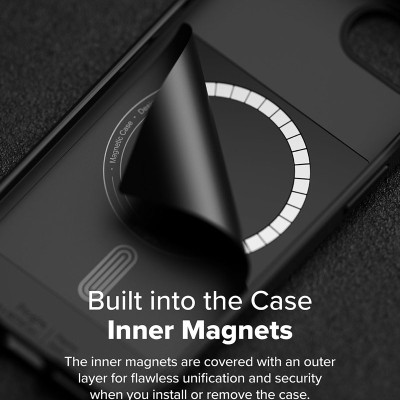 Ốp lưng cho iPhone 16e RINGKE Onyx Magnetic - Hàng Chính Hãng