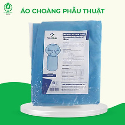 Áo choàng phẫu thuật CAEMEDI dùng 1 lần cho y tế, Spa và thẩm mỹ làm đẹp