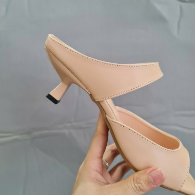 Dép cao gót nữ quai ngang ROSATA RO669 - 4p - HÀNG VIỆT NAM - BKSTORE