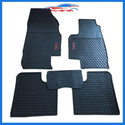 Lót sàn ô tô cao su cho Fadil 2019-2020-2021-2022 không mùi chống trơn trượt