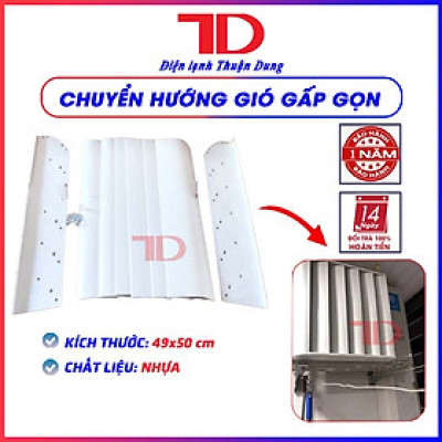 Chuyển hướng gió bằng sắt hoặc nhựa cao cấp, mặt nạ dành cho cục nóng điều hoà