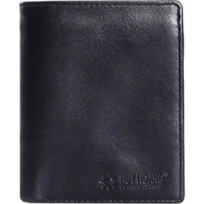 Ví Nam Kiểu Đứng Huy Hoàng HT2108 (12.5 x 10 cm) - Đen